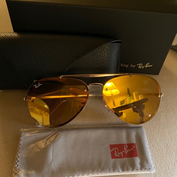 Ray-bay aviators sunglasses - Picture 4 of 5